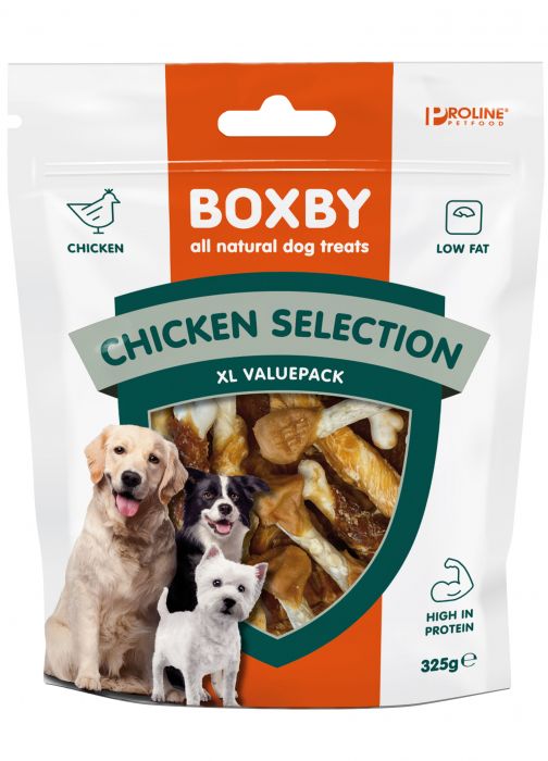BOXBY - CHICKEN SELECTION 325GR