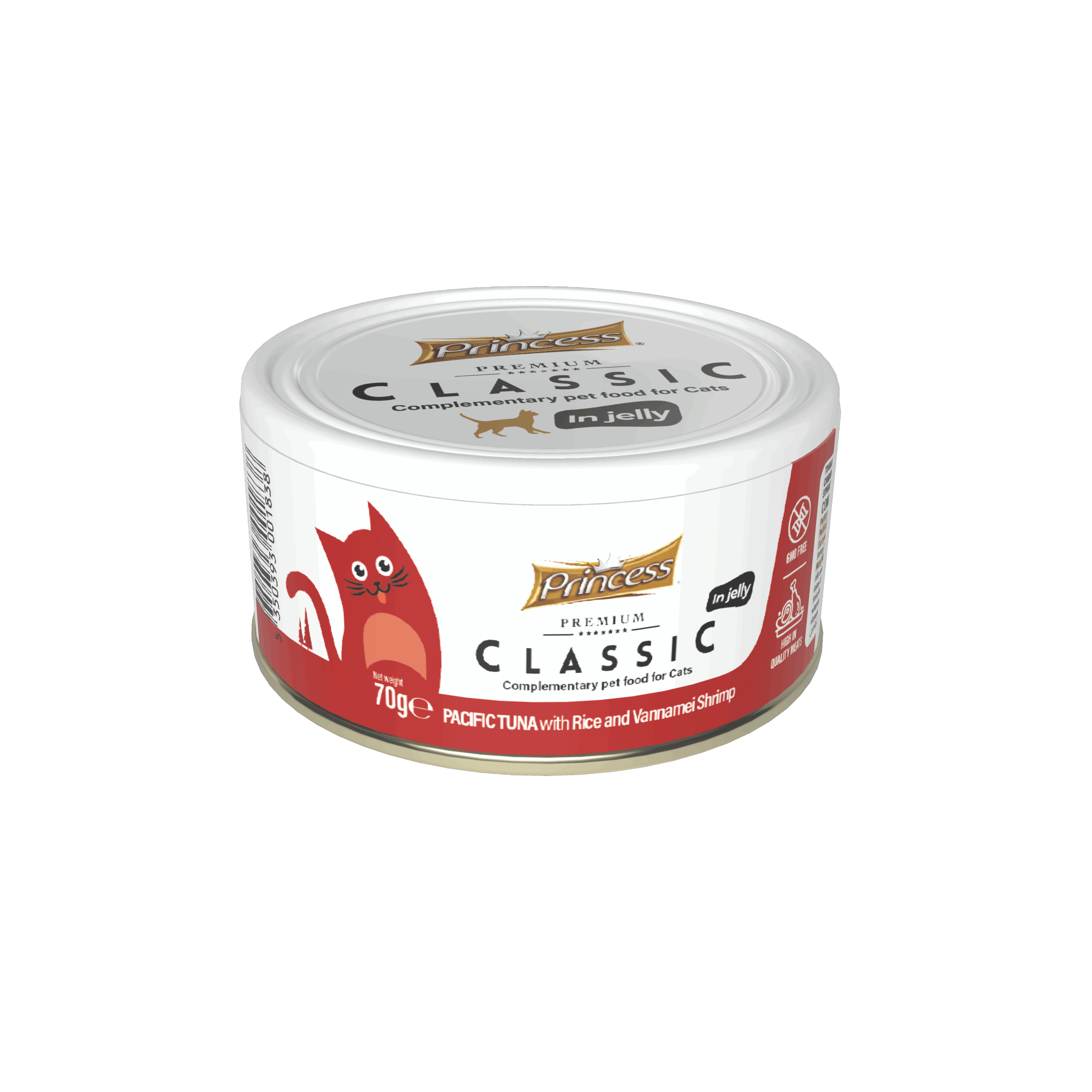 Princess Classic – Pacific Tuna with Rice & Vannamei Shrimp in jelly