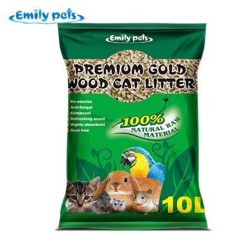 PINE WOOD PET LITTER 10LT