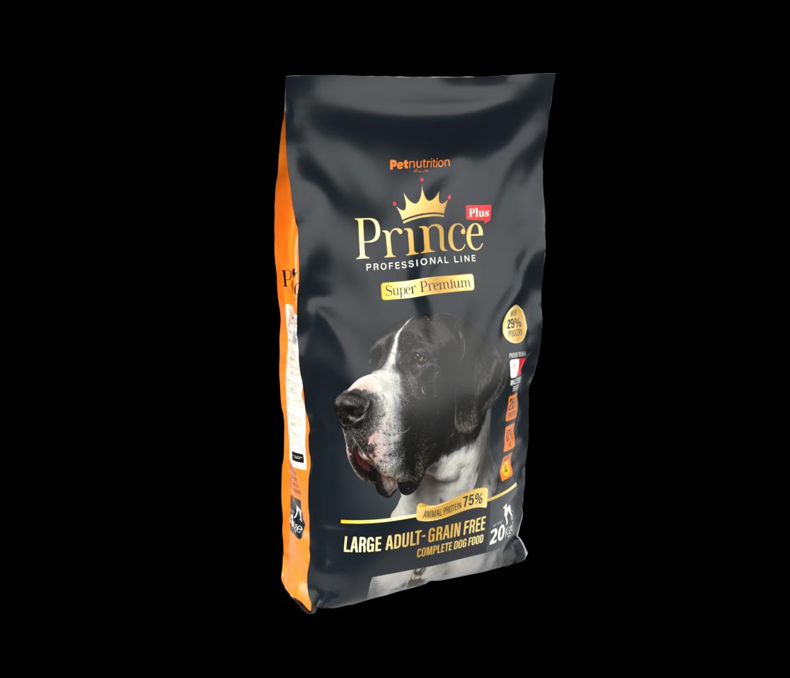 Prince Plus Super Premium Line  Adult Large Grain Free