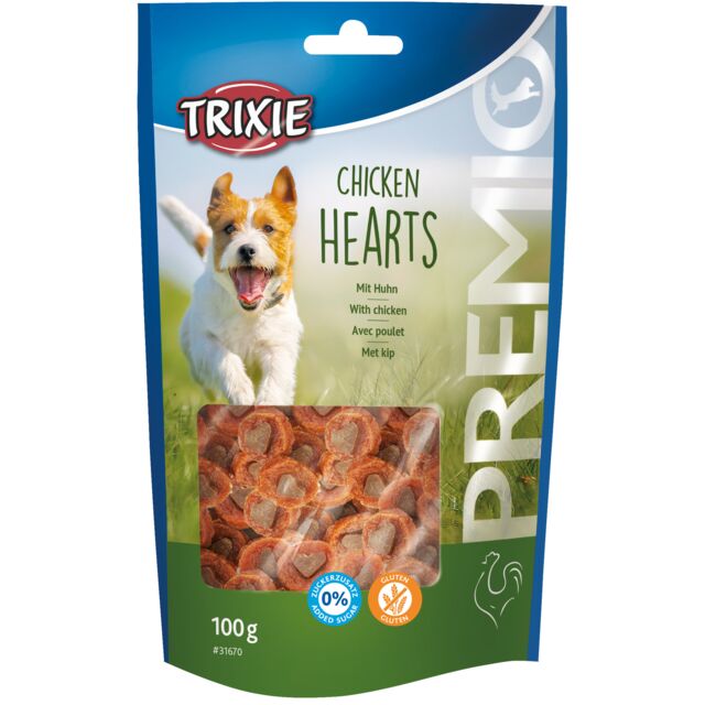 PREMIO CHICKEN HEARTS 100GR