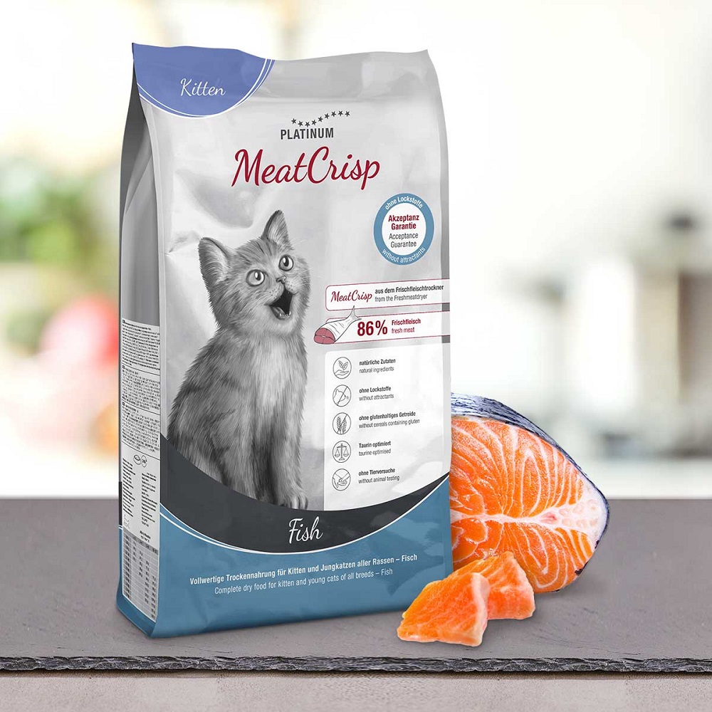 Platinum Meatcrisp Kitten Fish