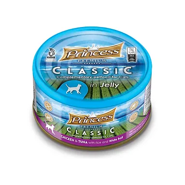 Princess Premium Classic Chicken & Tuna with Rice & White Bait