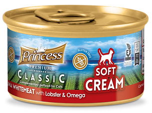 Princess Premium Classic Soft Cream Tuna Whitemeat with Lobster & Omega