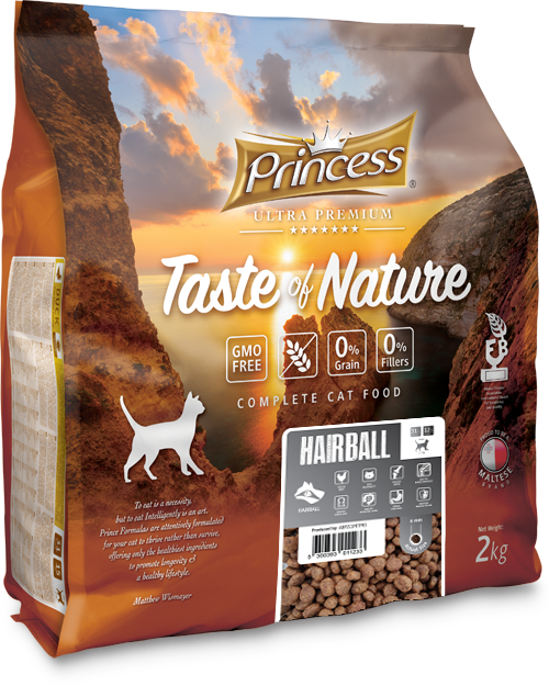 Princess Taste Of Nature Salmon Hairball