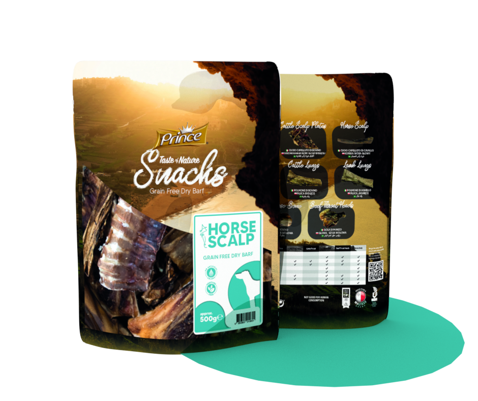 Prince Taste Of Nature Natural Snacks / Horse Scalp 500gr