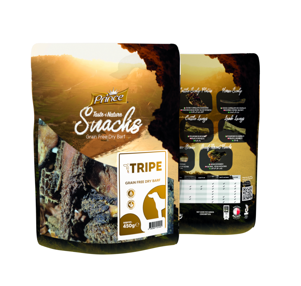 Prince Taste Of Nature Natural Snacks / Tripe 450gr