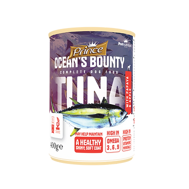 Prince Ocean’s Bounty  Tuna with Papaya & Apple