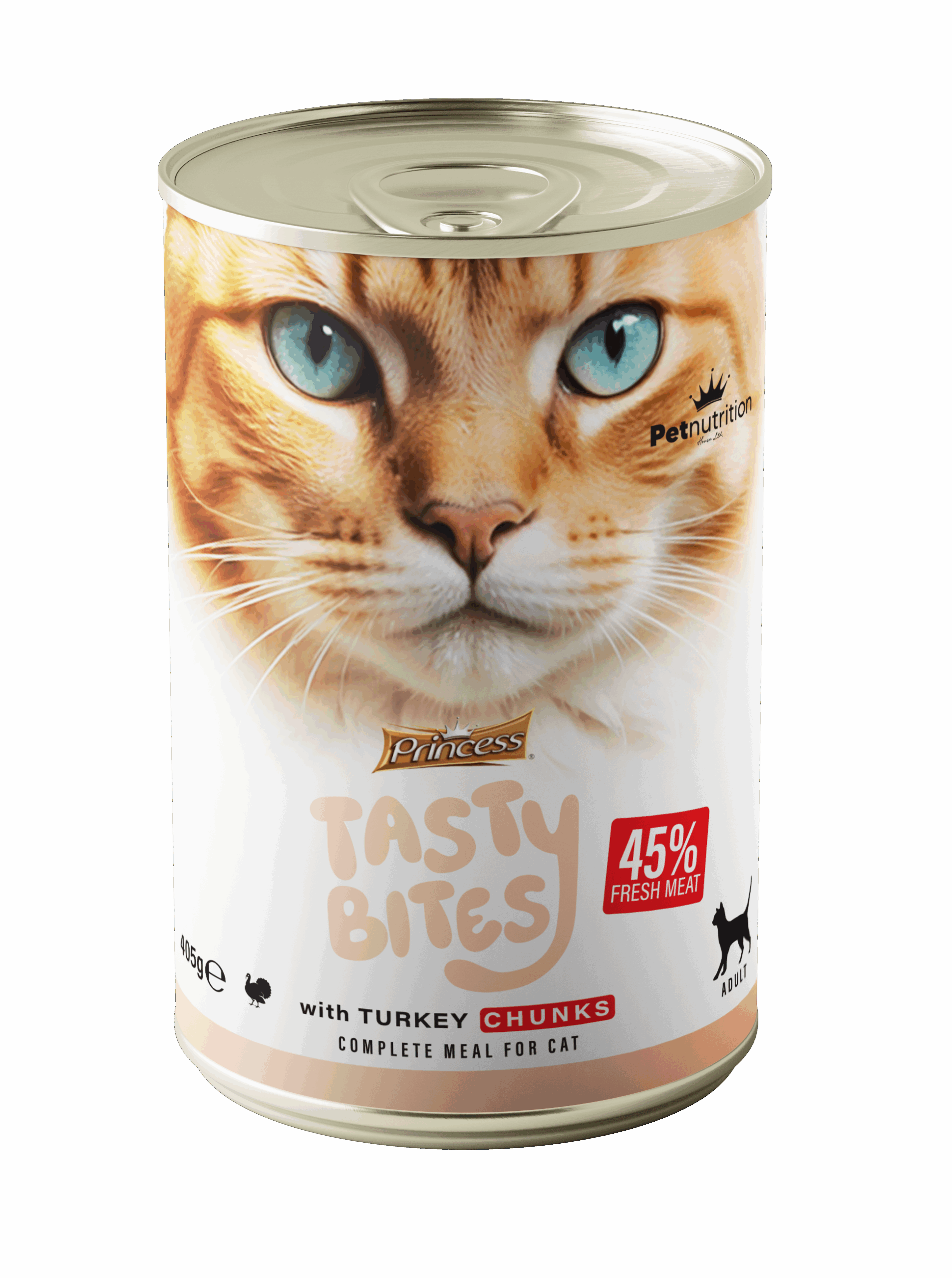 Princess Tasty Bites – With Turkey Chunks 405g