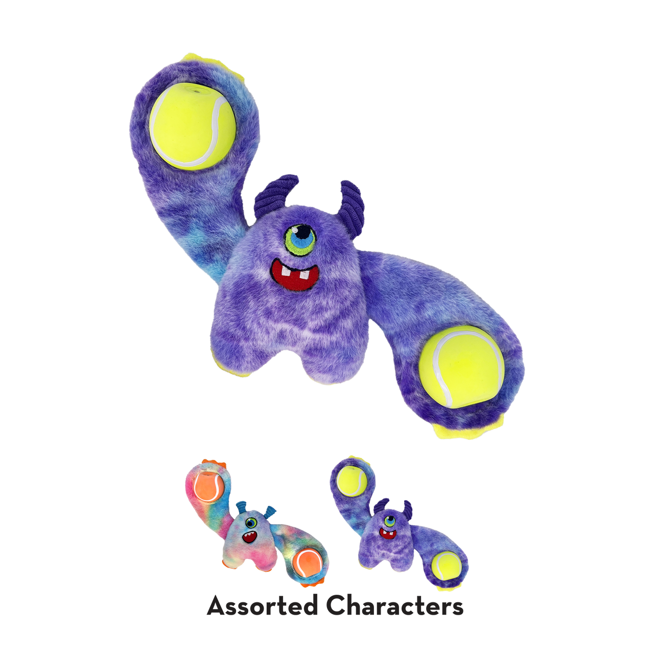 Kong Woozles Monster Assorted Colours Md