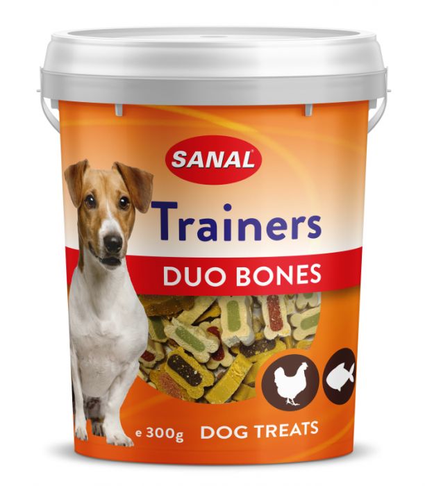 SANAL - DOG TRAINERS DUO BONES 300GR