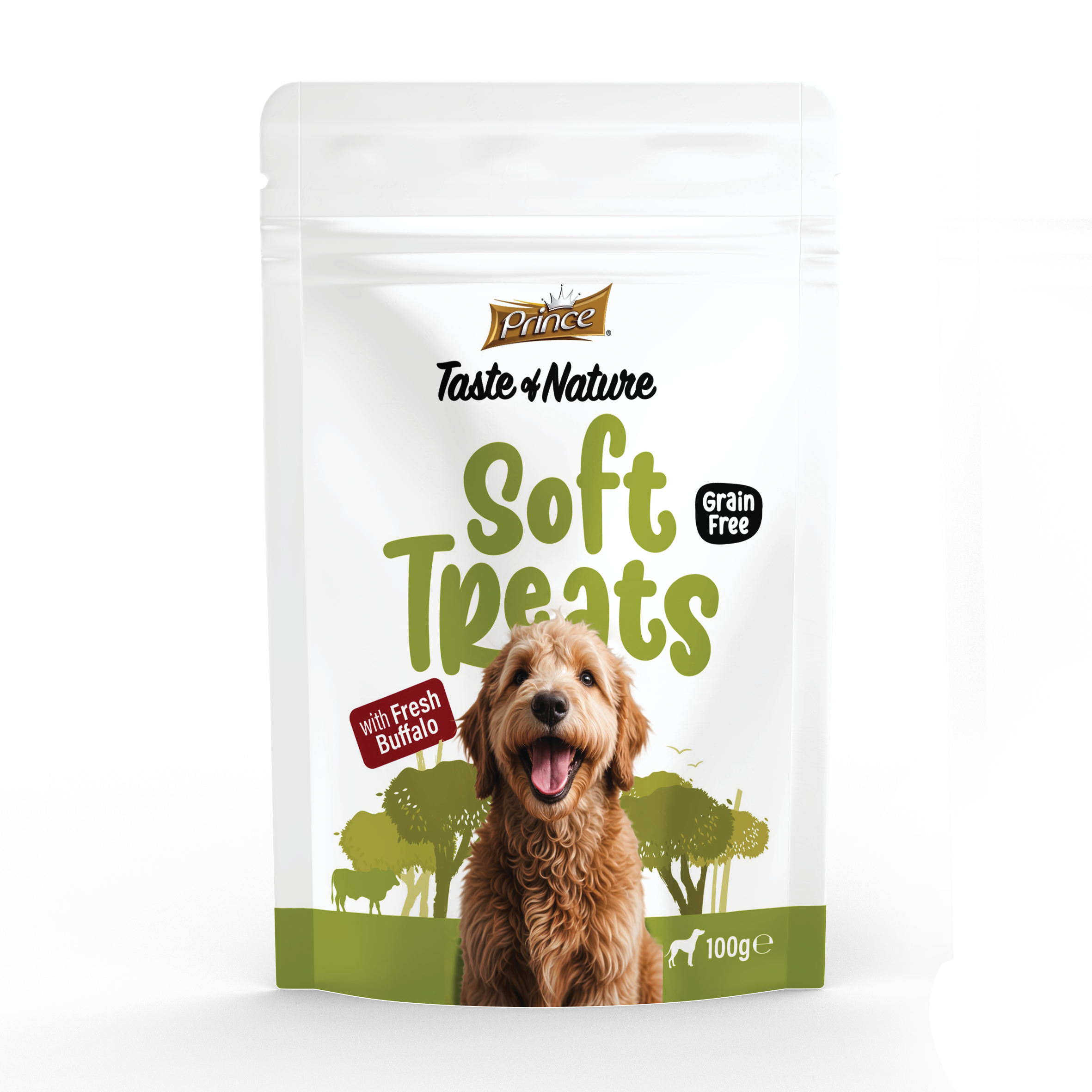 PRINCE SOFT TREATS - Fresh Buffalo 100G