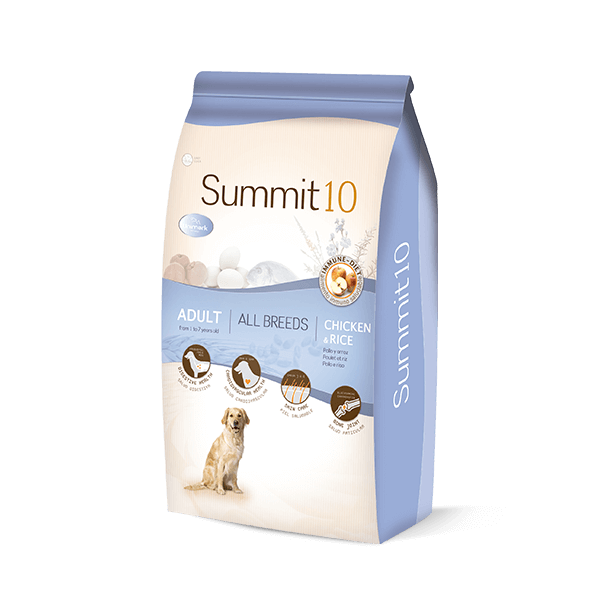 SUMMIT 10 ADULT, CHICKEN & RICE 3KG