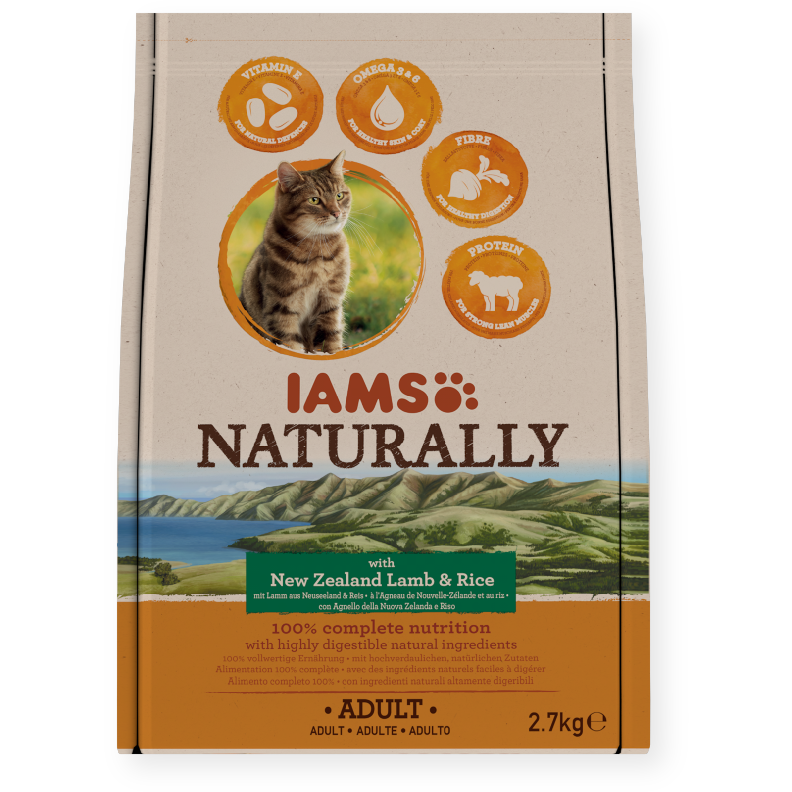 IAMS Naturally Adult New Zealand Lamb & Rice