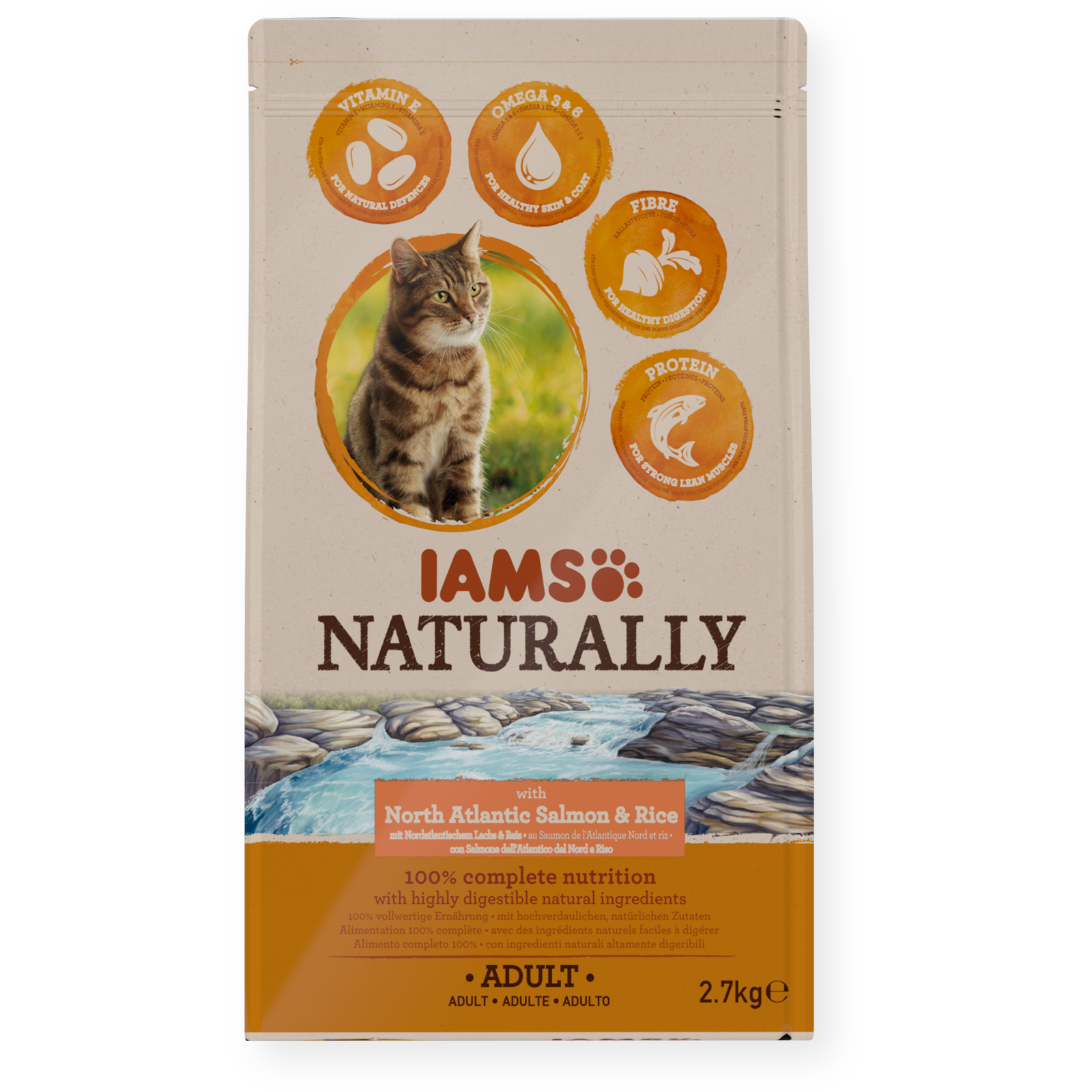 IAMS Naturally Adult North Atlantic Salmon & Rice