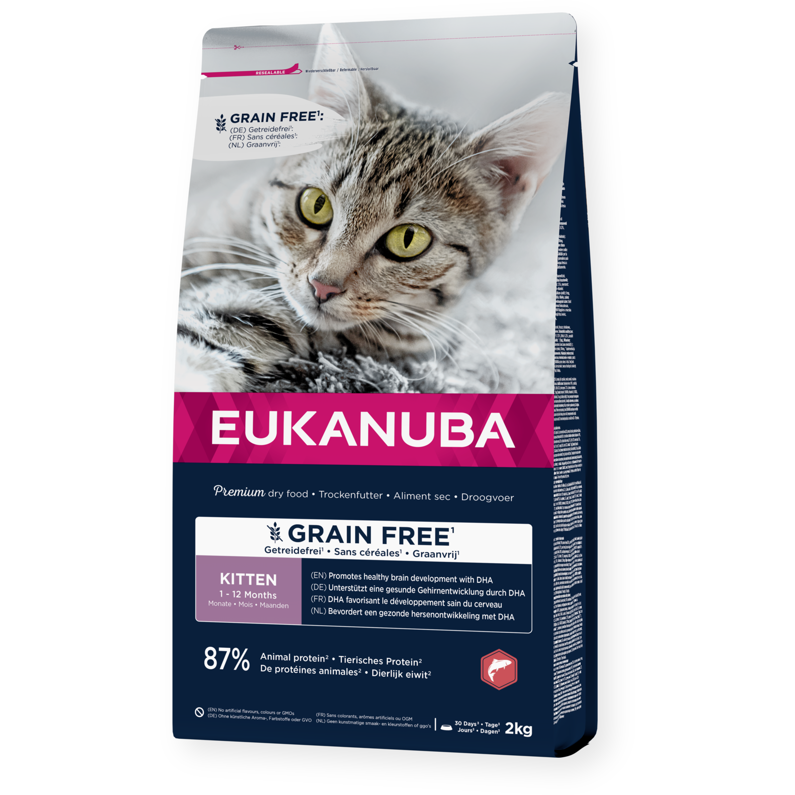 Eukanuba Cat Kitten Grain Free Salmon