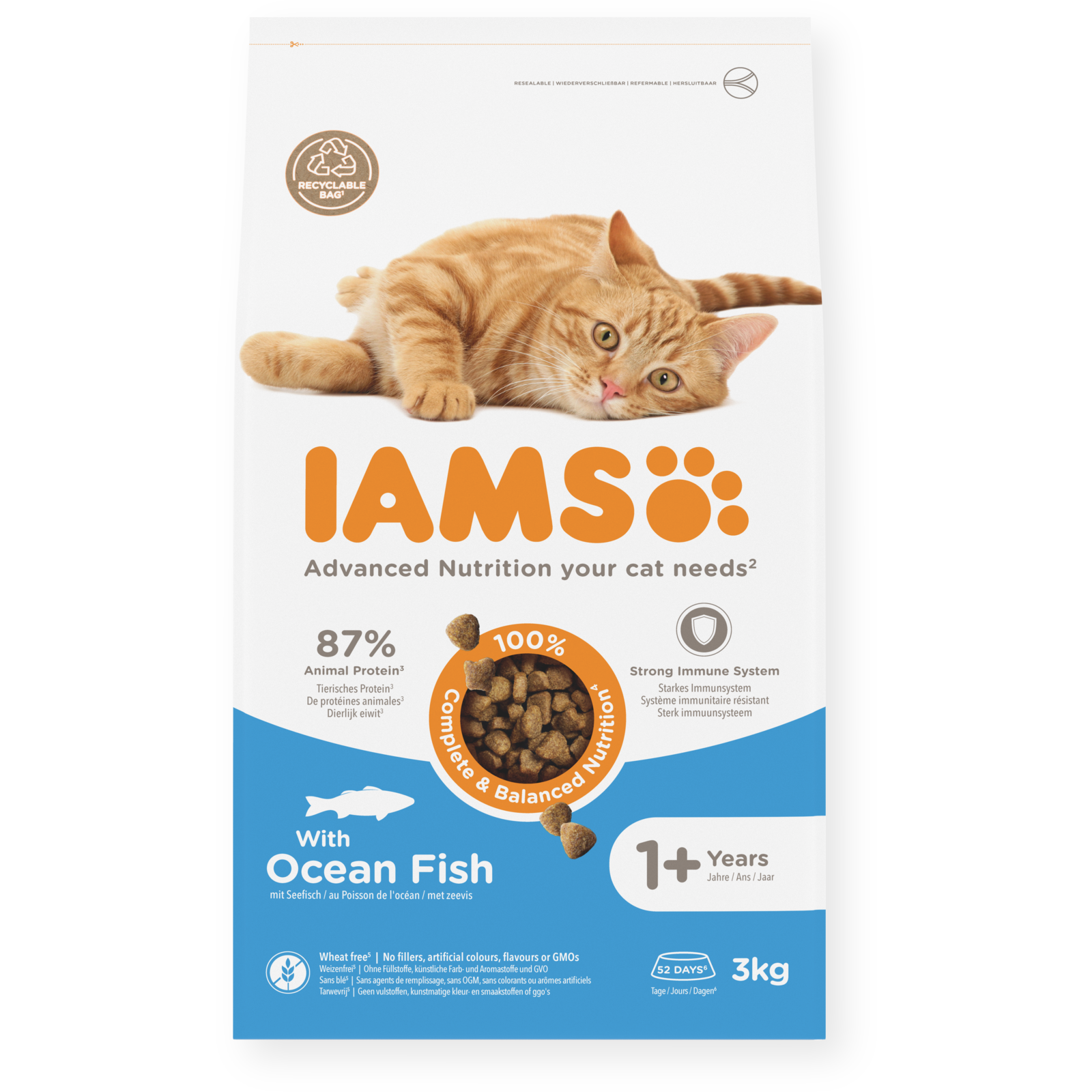 IAMS Dry Food Adult Ocean Fish