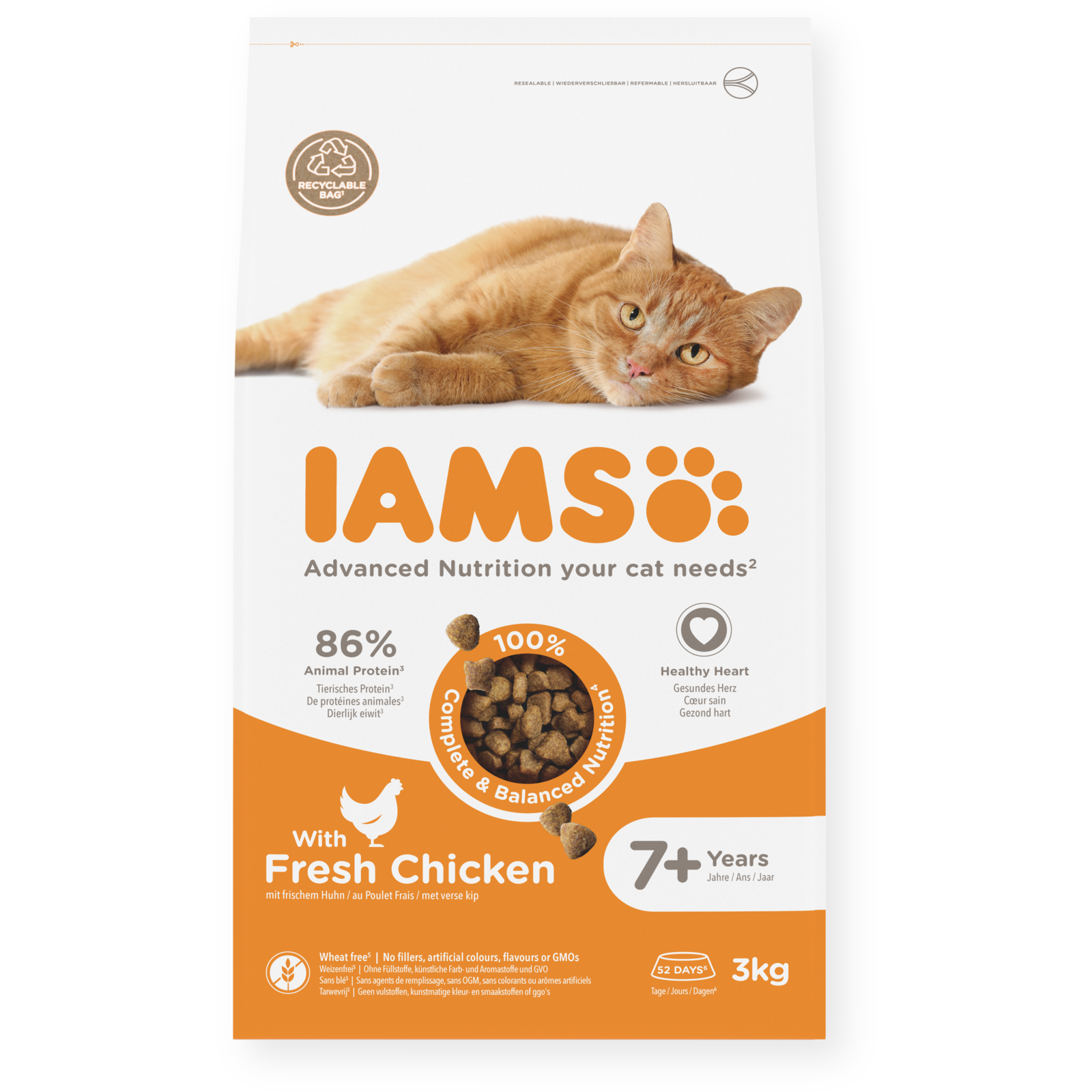 IAMS Dry Food Senior Fresh Chicken