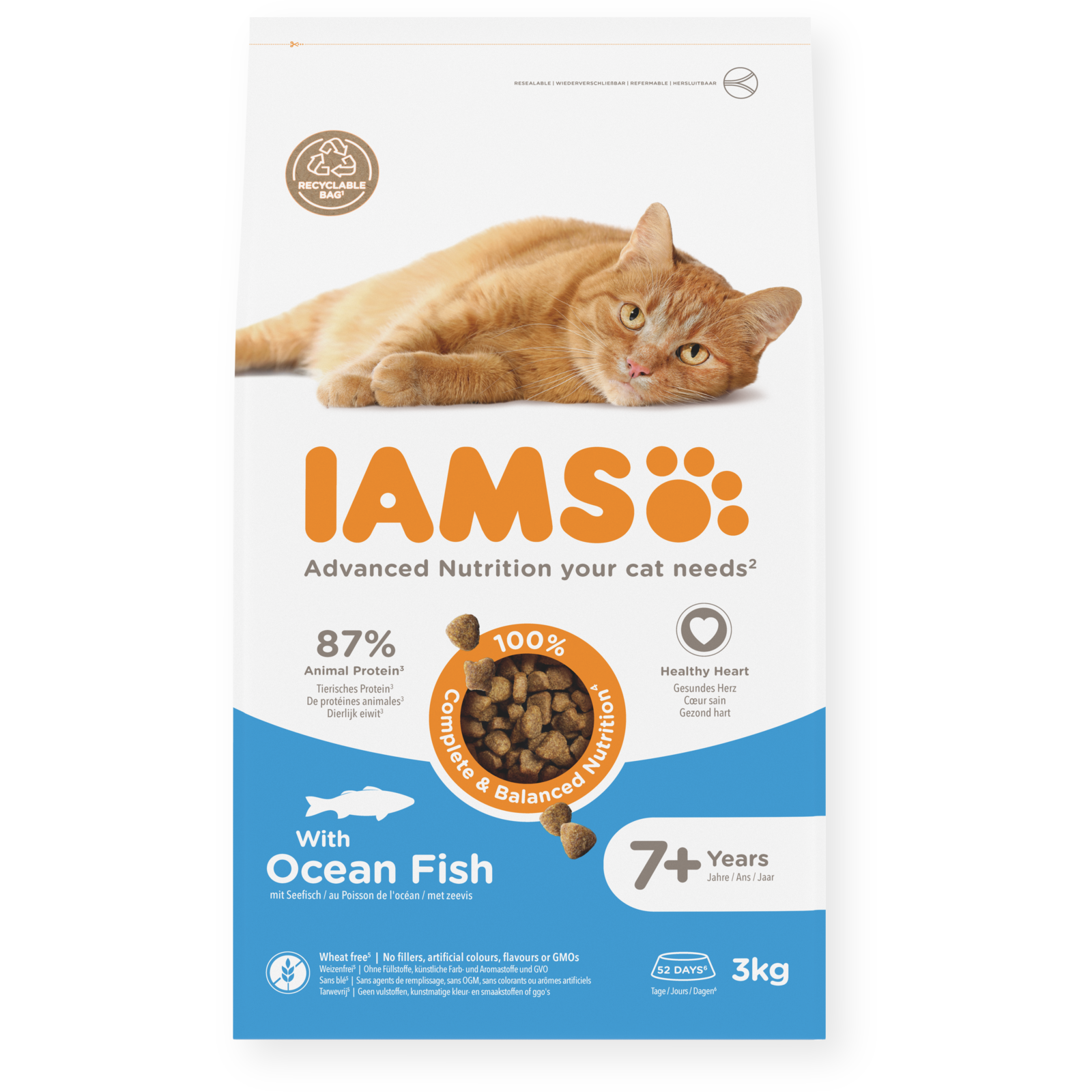 IAMS Dry Food Senior Ocean Fish
