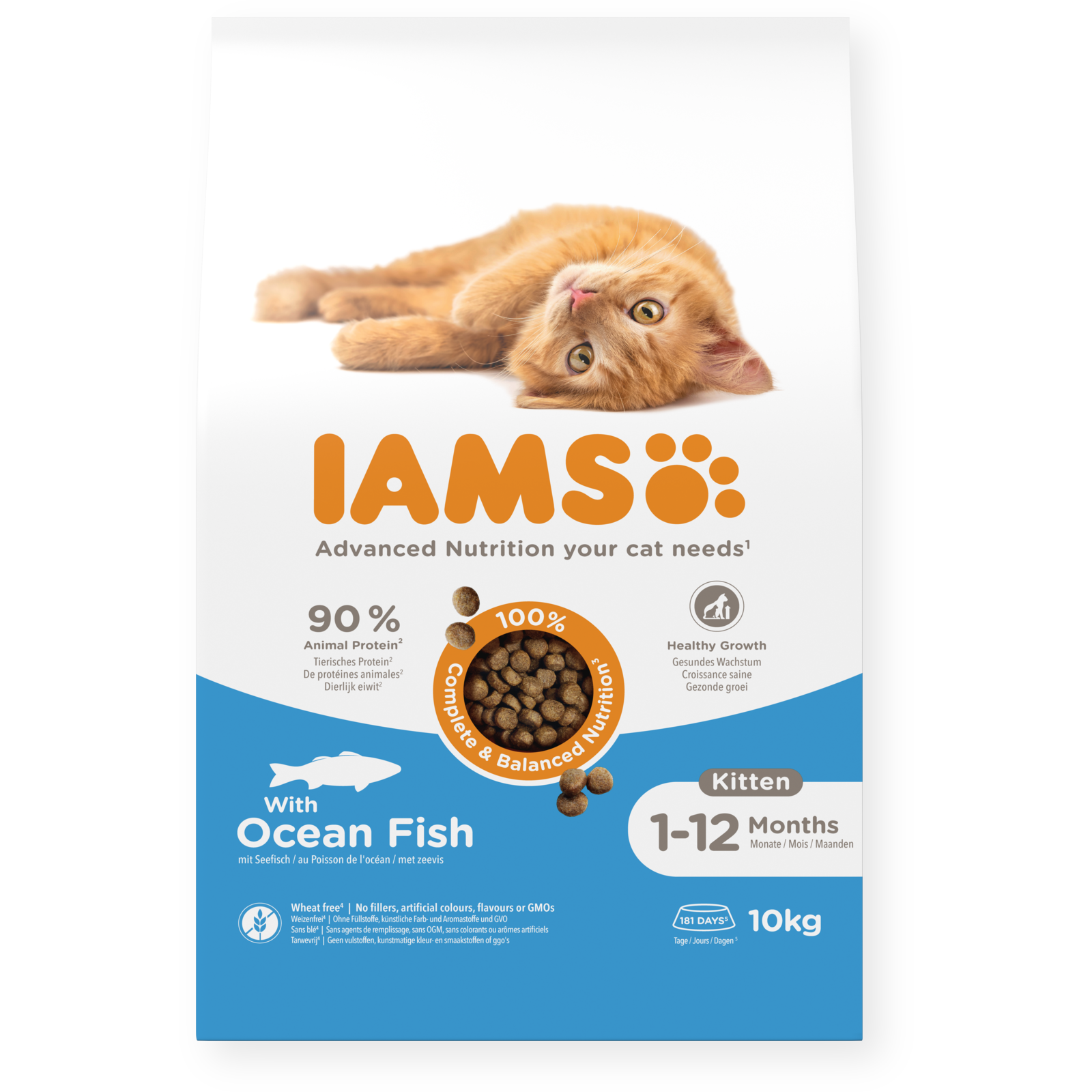 IAMS Dry Food Kitten Ocean Fish