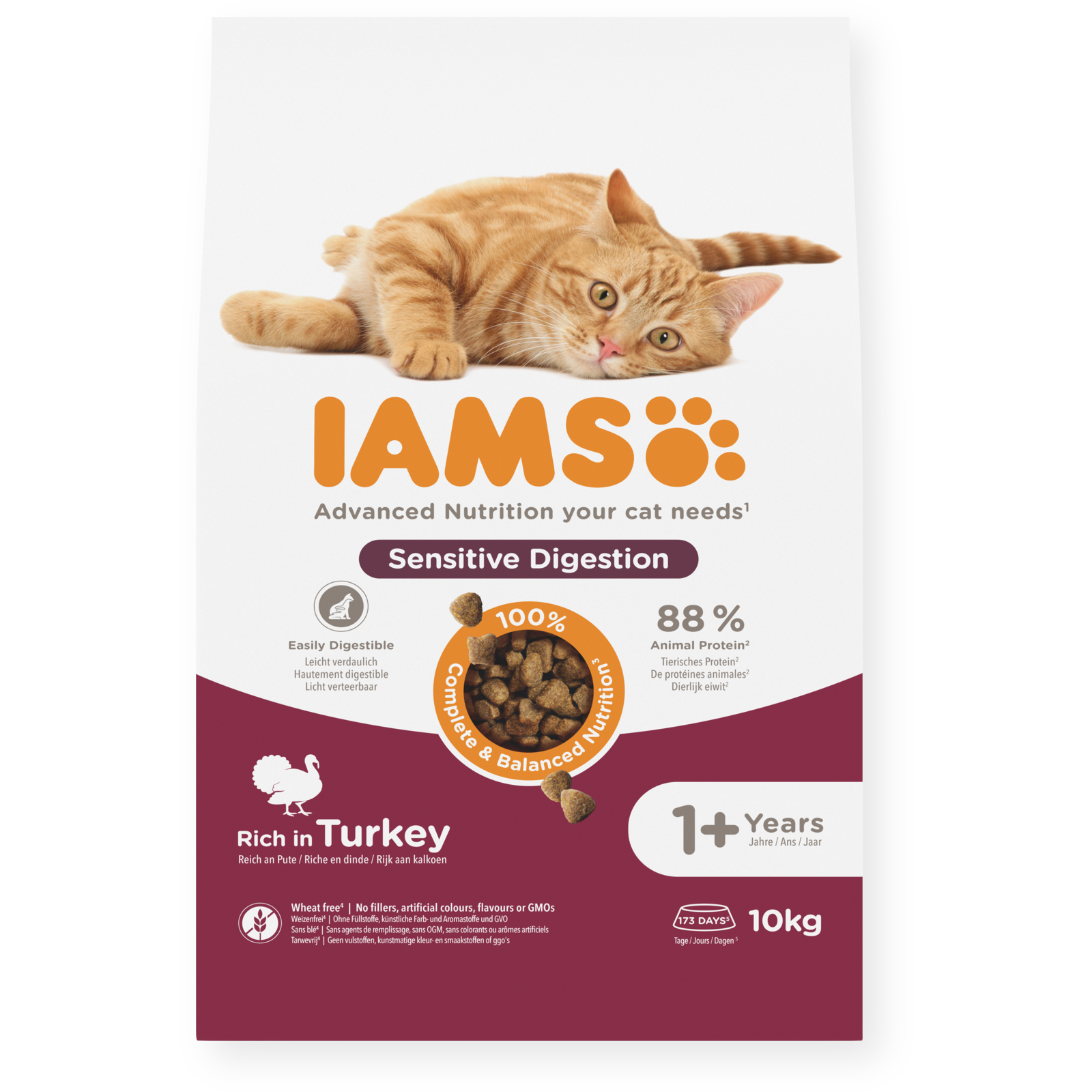 IAMS Dry Food Sensitive Digestion Adult Turkey