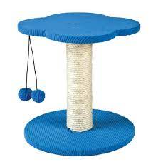 FLOWERY CAT TREE D.30CM H.33CM BLUE