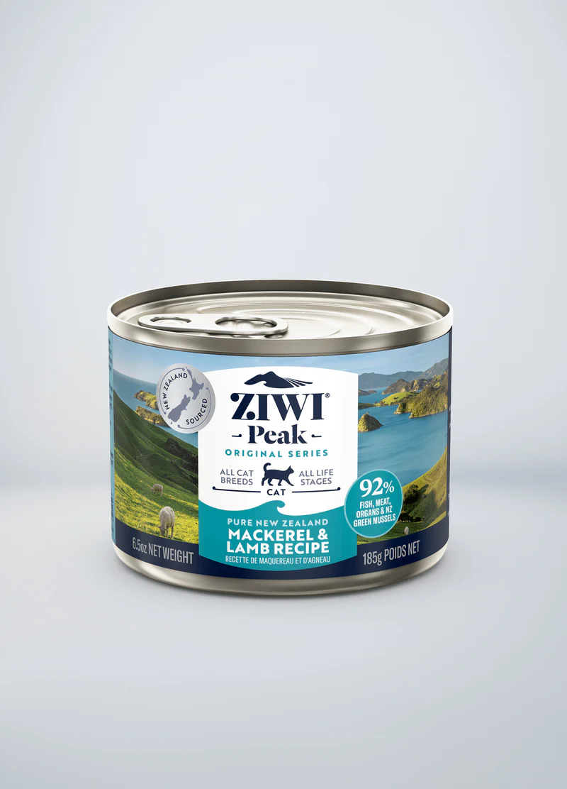 Ziwi Peak Cat  Mackerel & Lamb Can 185g