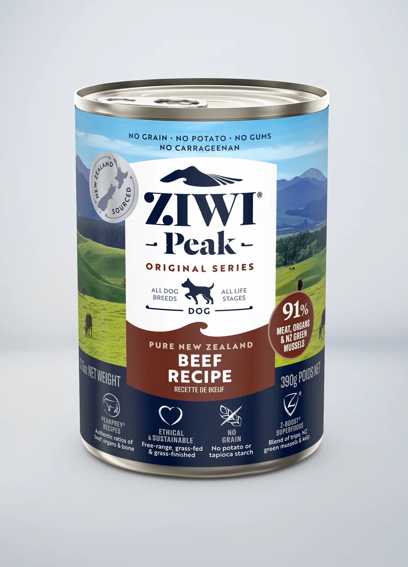 Ziwi Peak Dog Beef Can 390g