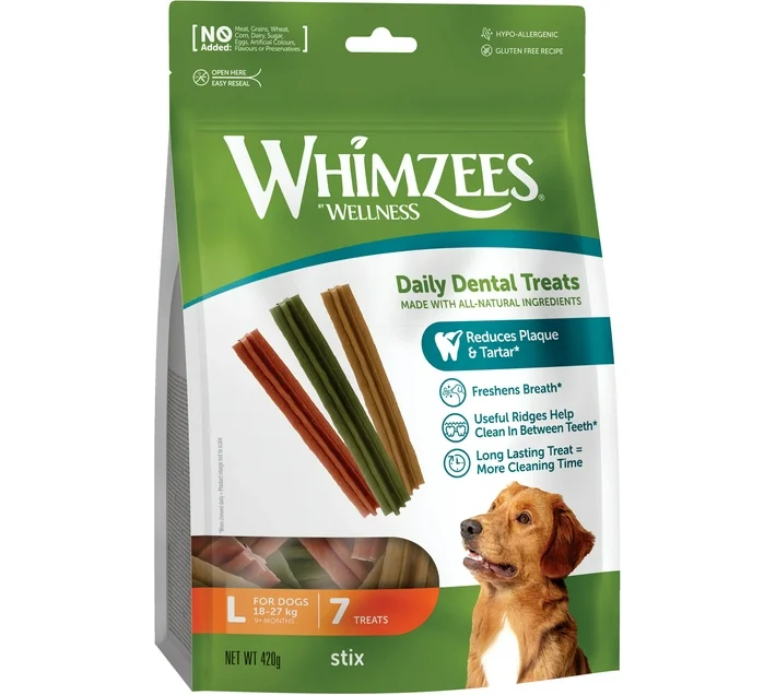Whimzees Stix Large (7Pcs/420g)