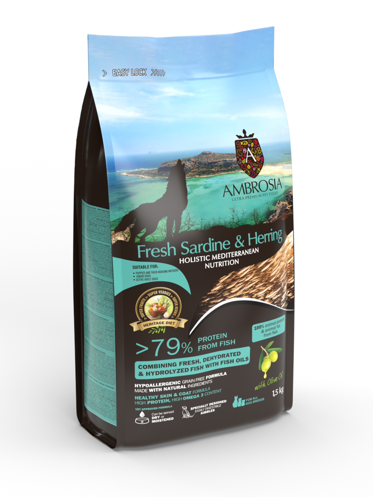 Ambrosia Mediterranean  Fresh Sardine & Herring