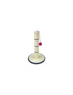 Scratcher post with ball for cats - 30 x 30 x 46 cm - Image 2