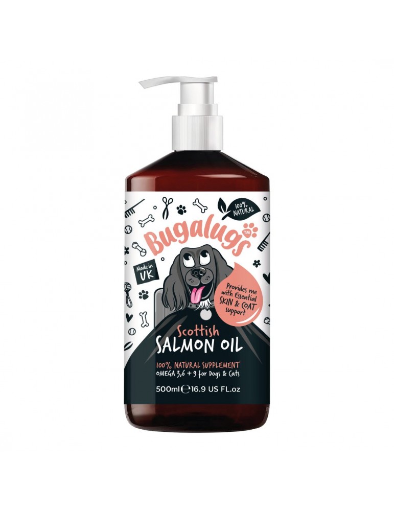 Bugalugs  Scottish  Salmon  Oil-  500ml