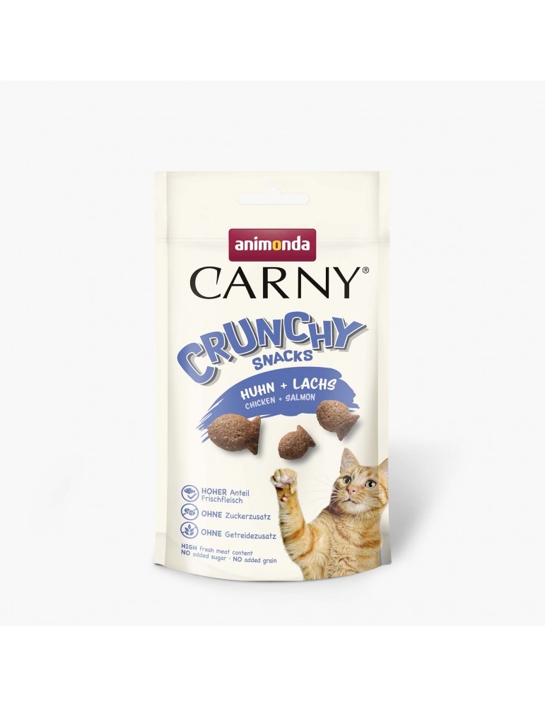 Carny Crunch Snack Chicken and Salmon