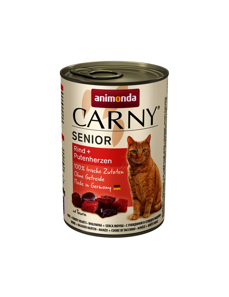 Carny Senior with Beef + Turkey heart