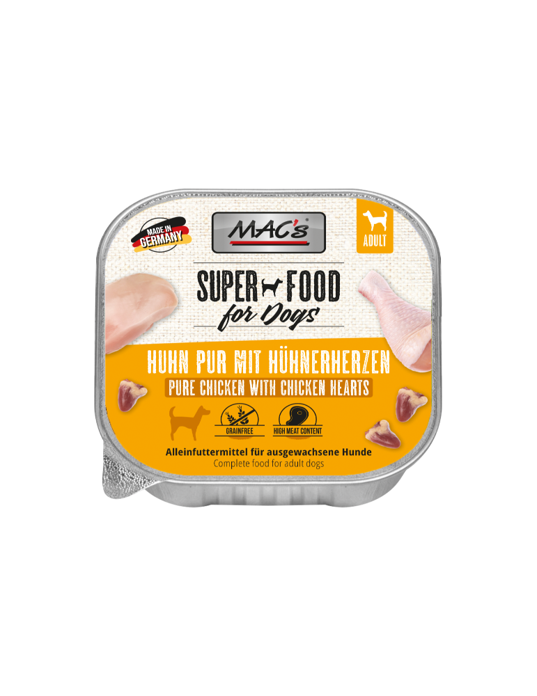 MACs Pure Chicken with Poultry Hearts