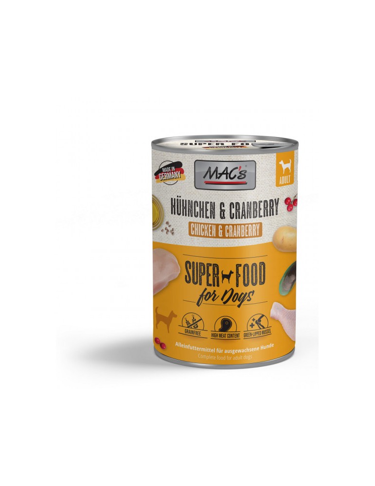 MACs Chicken and Cranberry