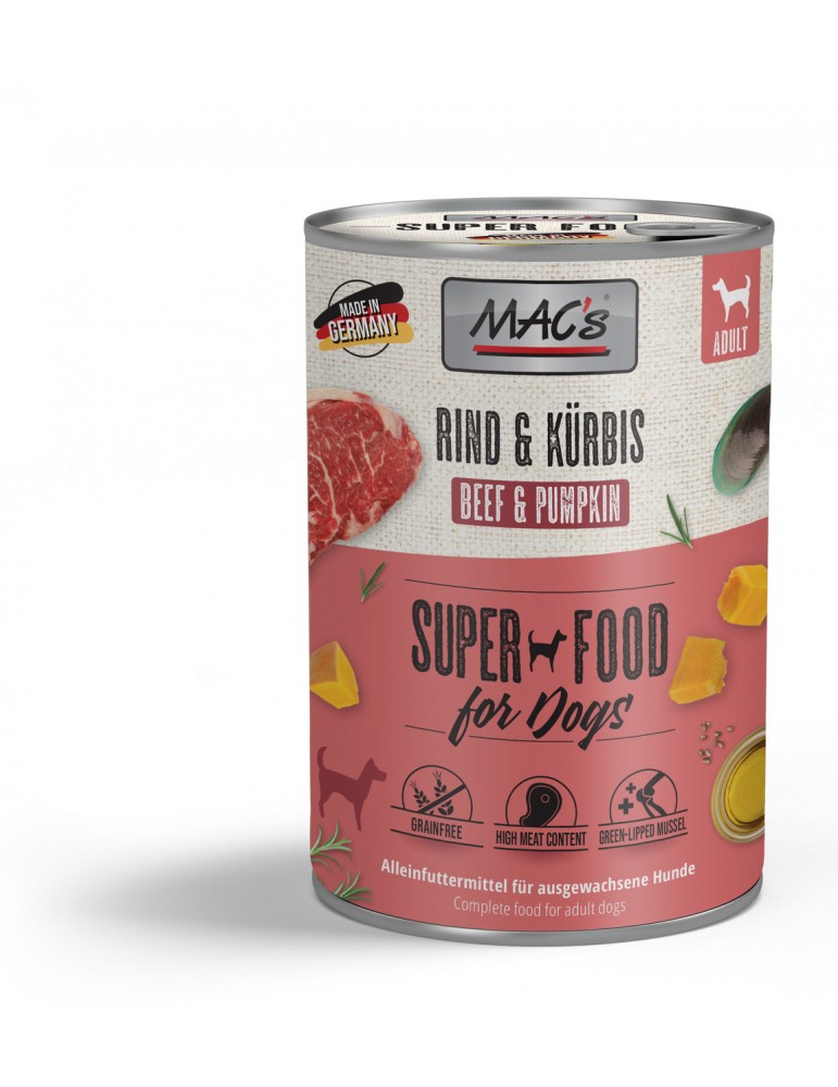 MACs Beef and Pumpkin