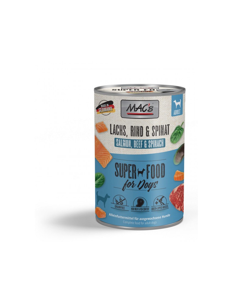 MACs Salmon and Spinach