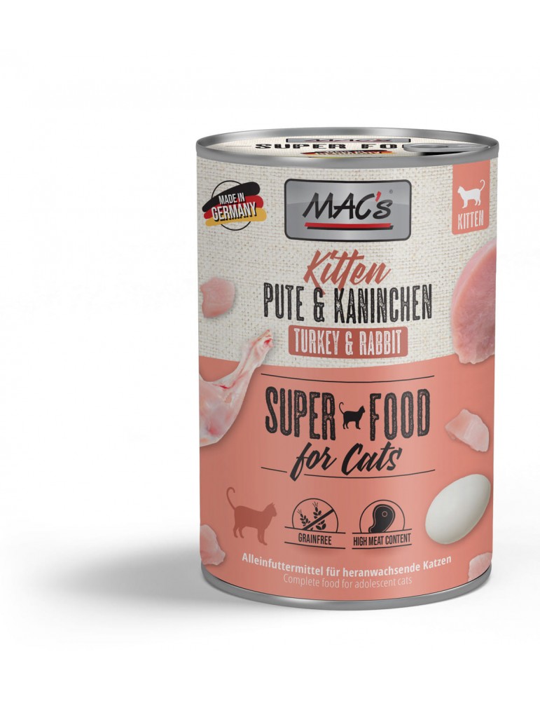 MAC's Kitten Turkey and Rabbit