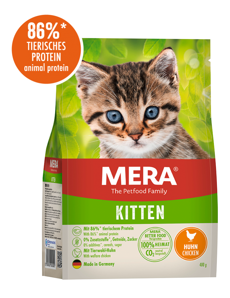 MERA Cats Kitten with Chicken