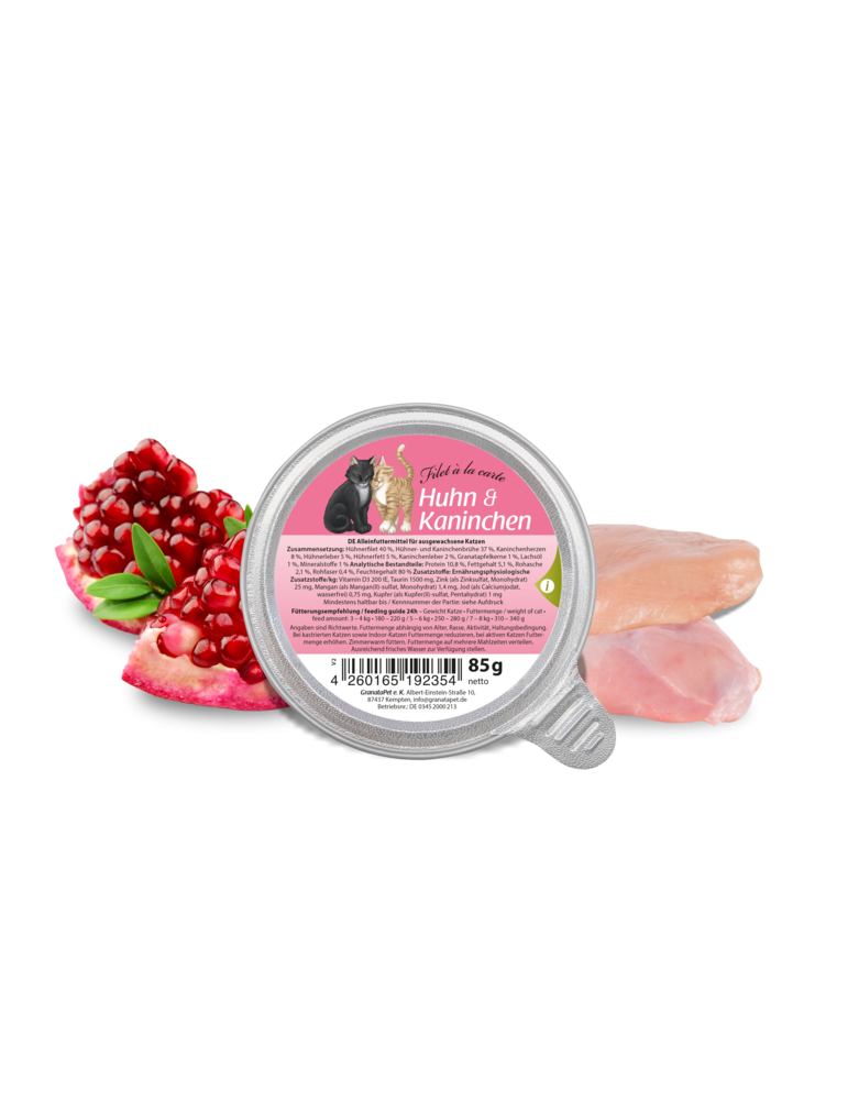 GranataPet Filet à la carte Chicken and Rabbit