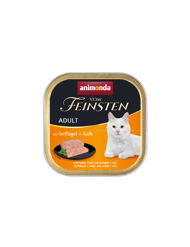 Vom Feinsten Adult with poultry + veal
