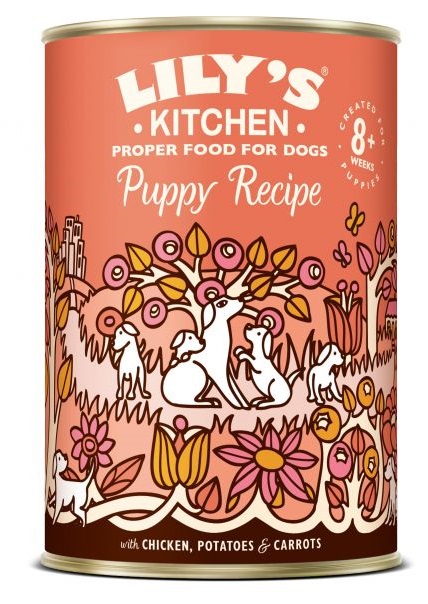 LILY'S KITCHEN - PUPPY RECIPE CHICKEN 400GR