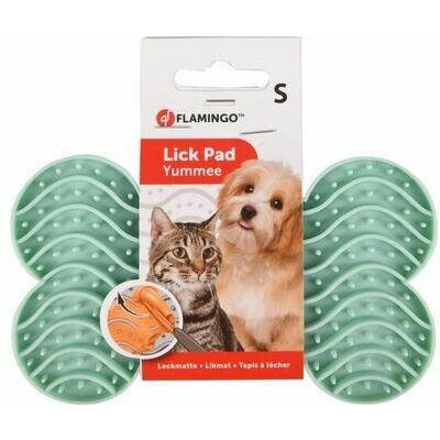 LICK PAD BONE MINT GREEN S