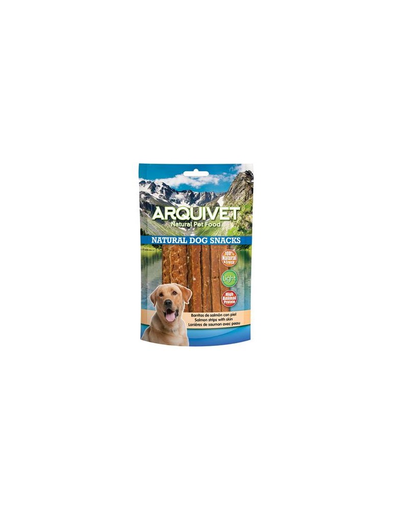 Arquivet Salmon Strips with Skin