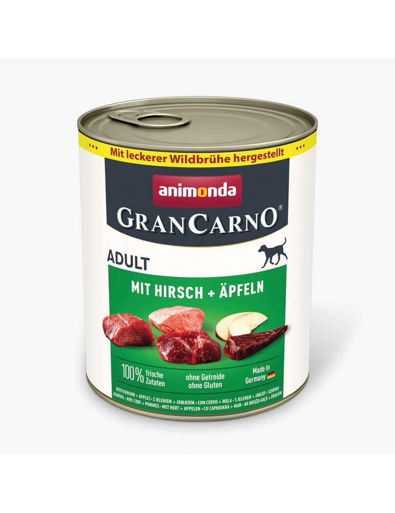 GranCarno Adult with Deer and Apple