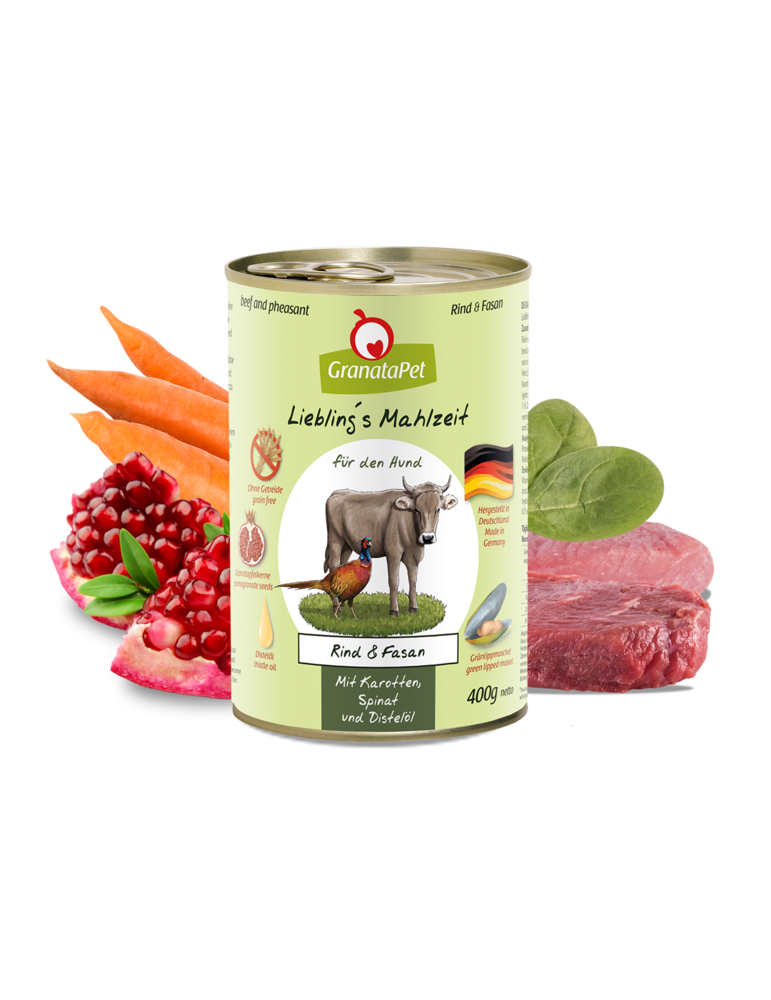 GranataPet Liebling's Mahlzeit Beef & Pheasant