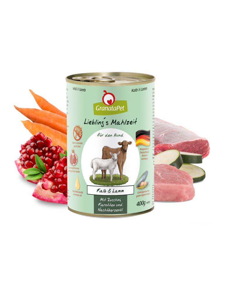 GranataPet Liebling's Mahlzeit Calf & Lamb