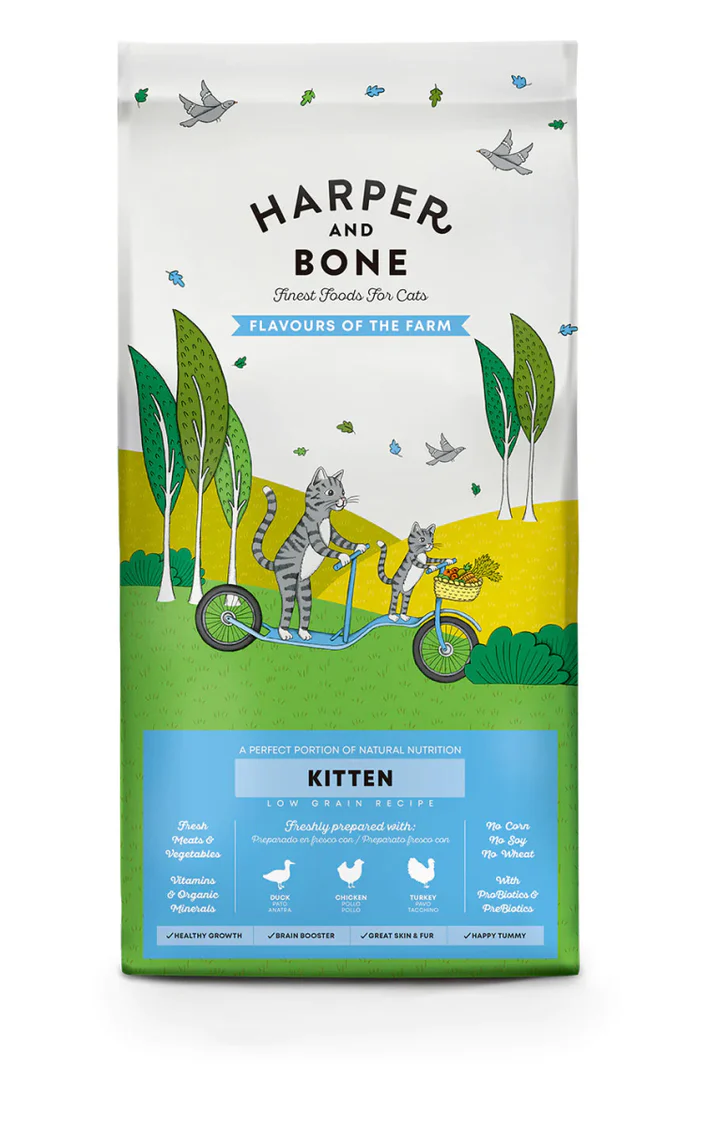 Harper & Bone Cat – Flavours of The Farm – Kitten