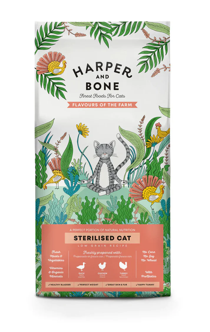 Harper & Bone Cat – Flavours of The Farm – Sterilised
